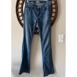 MOTHER Women's Flare Jeans in Blue